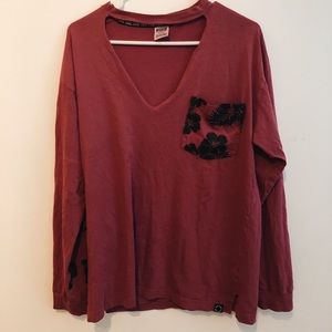 Long Sleeve Oversized T-shirt